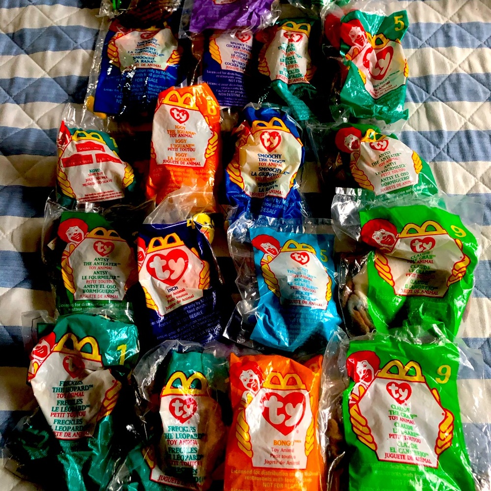 Collection of 19 McDonald’s Beanie Babies